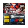 Set de peinture pour le visage et le corps Global Killer Clowns