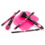 Kit Royal Brush Moda Neon Pink Tie Dye