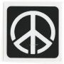 Pochoir Glittertattoo Peace (5 pièces)