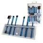 Royal Brush Moda Set de pinceaux de maquillage professionnels 7 pièces Bleu