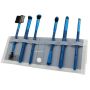 Royal Brush Moda Set de pinceaux de maquillage professionnels 7 pièces Bleu