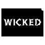 Pochoirs de tatouage pailletés Wicked (paquet de 5)