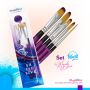 Marcela Bustamante Blazin Brush Filbert Set