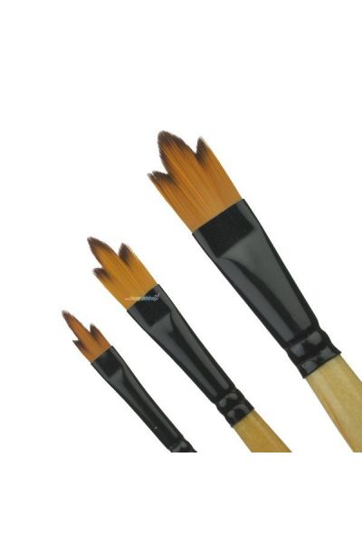 Facepaint Brushes Set 3 Angular