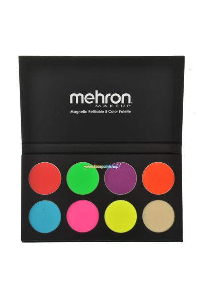 Paradise Makeup AQ - Palette 8 couleurs - Neon UV Glow