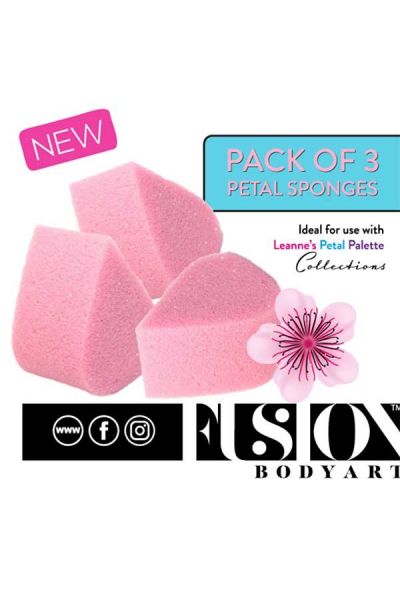 Pack de 3 éponges Fusion Petal