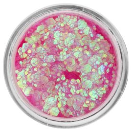 PXP Pressed Chunky Glitter Cream Flamingo Chameleon 10ml