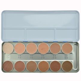 Kryolan 12 Skintones Base Palette