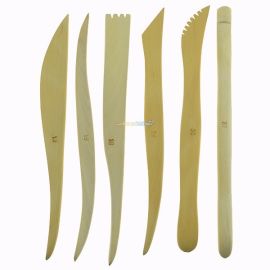 Kryolan Set de spatules à modeler en bois (20577)