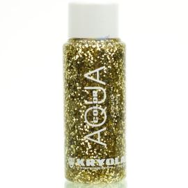 Kryolan Liquid Aquacolor Glitter Gold