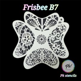 Frisbee Facepaintingstencil B2