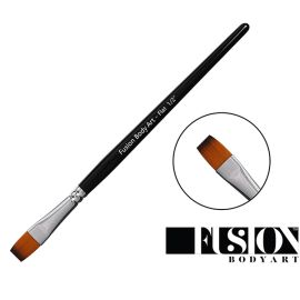 Fusion Body Art | Professional Face Paint Brush - 1/2 Inch Flat