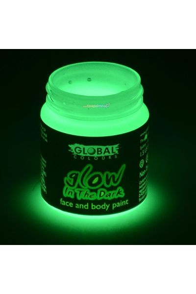 Global Bodyart Vert phosphorescent