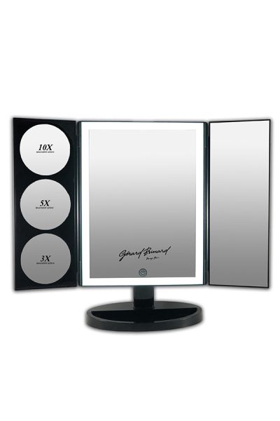 Miroir de maquillage LED Triptyque