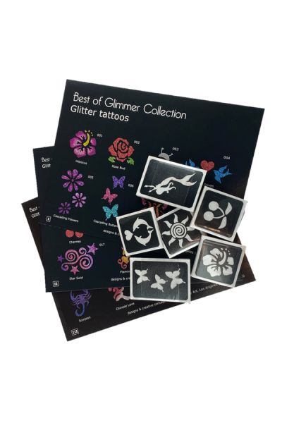 Best Of Glimmer Collection Glitter Tattoo Set