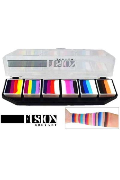 Fusion Body Art Palette Rainbow Splash