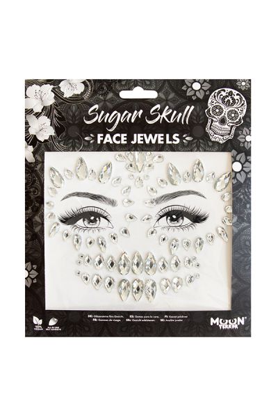 Bijoux de visage Crâne de sucre