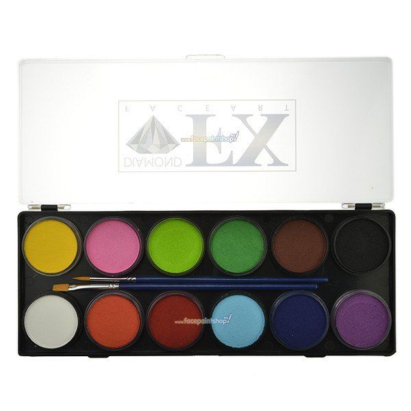 Palette de 12 couleurs Diamond Fx