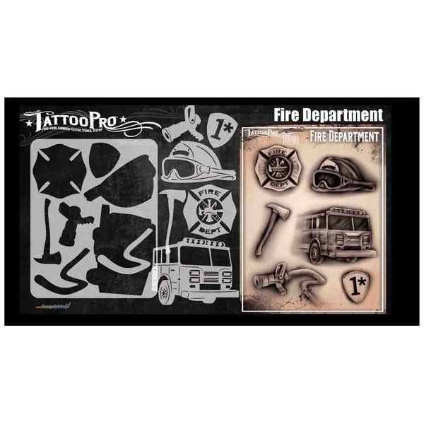 Wiser Airbrush Tattoo Service d'incendie