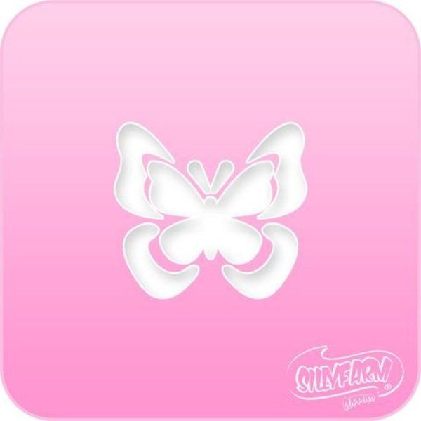 Schminksjabloon Sillyfarm Papillon