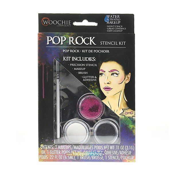 Kit de pochoirs Woochie - Pop Rock