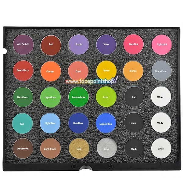 Mehron Make Up AQ 30 Palette de couleurs