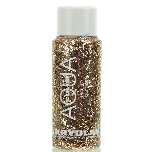 Kryolan Liquid Aquacolor Glitter Light Bronze