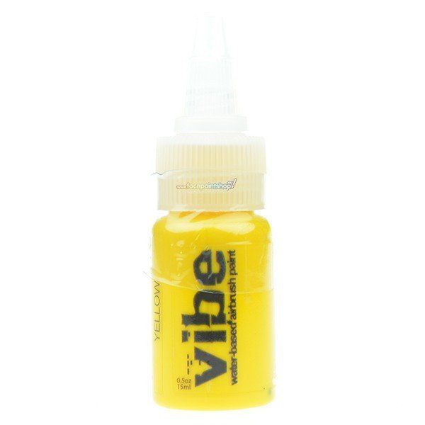 Pinceau de maquillage et d'aspiration à base d'eau Vibe Primary (jaune)