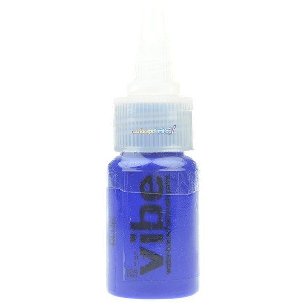 Pinceau de maquillage et d'aspiration à base d'eau Vibe Primary (bleu)