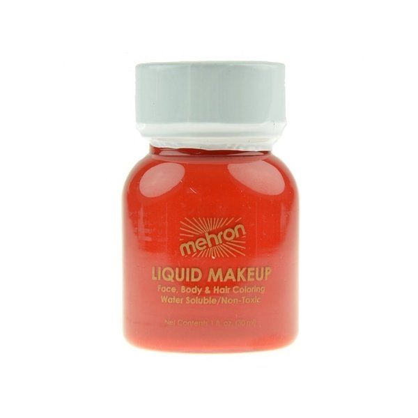 Peinture liquide Mehron rouge