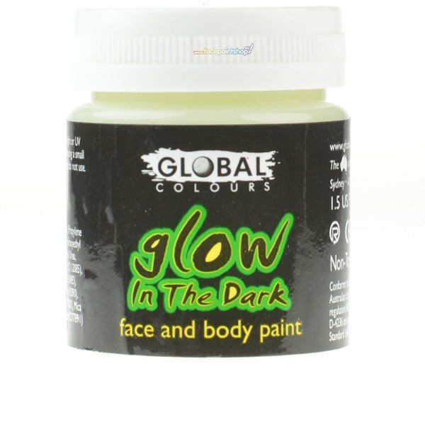 Global Bodyart Vert phosphorescent