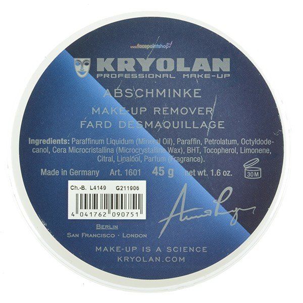 Kryolan Démaquillant 45gr