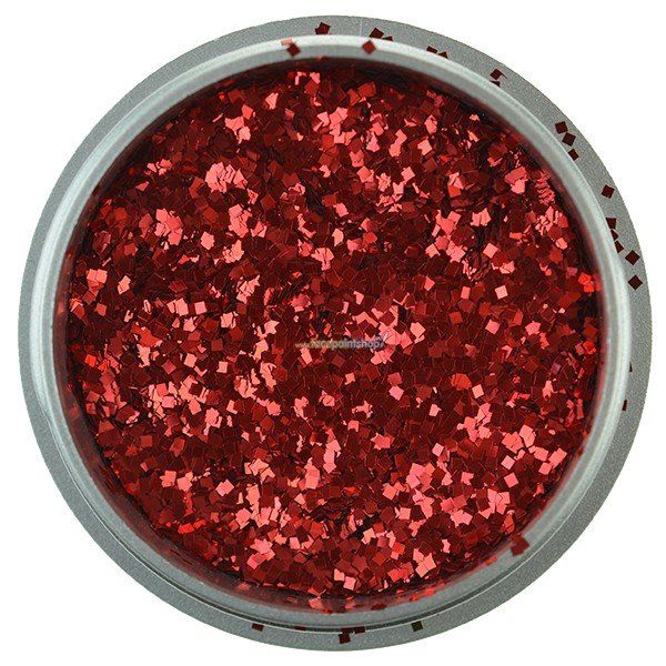 Kryolan Polyester Glitter Rouge vif