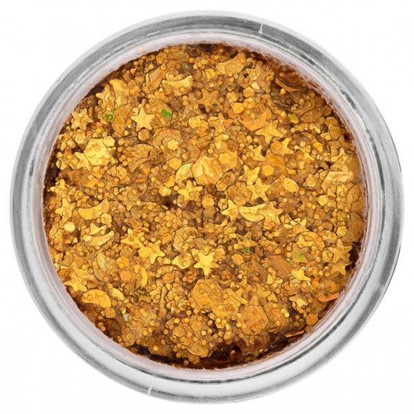 PXP Pressed Chunky Glitter Cream Pure Gold 10ml