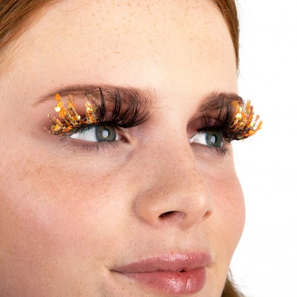 Faux cils Pxp Orange Glitter|Barranquilla Style