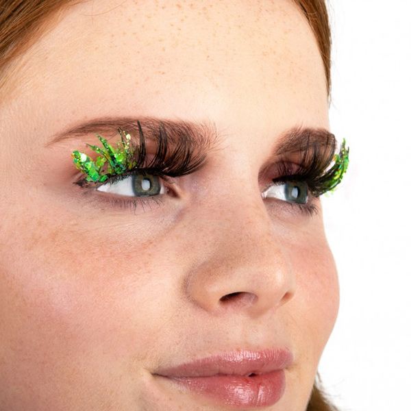 Pxp Faux cils Emerald Glitter|Barranquilla Style