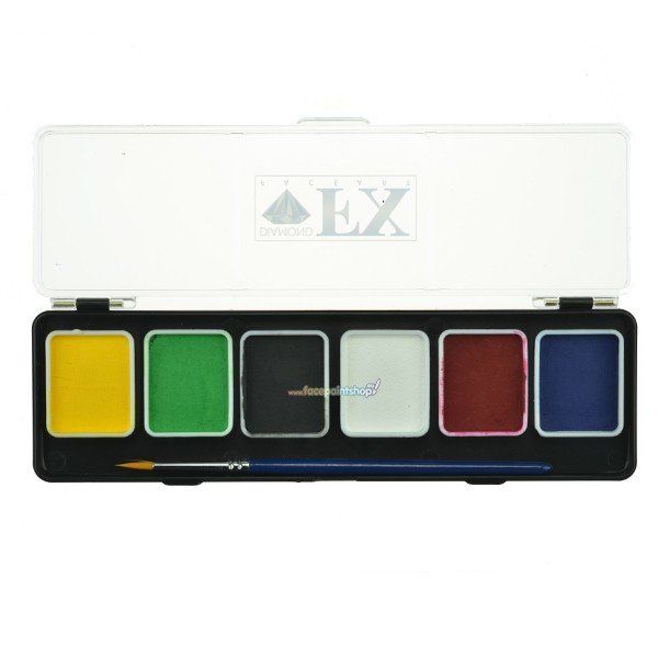 Palette de maquillage 6 couleurs Diamond Fx