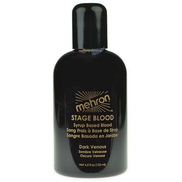 Mehron Stage Blood Dark Venous 133ml.