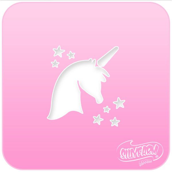 Pochoir Silly Farm Licorne