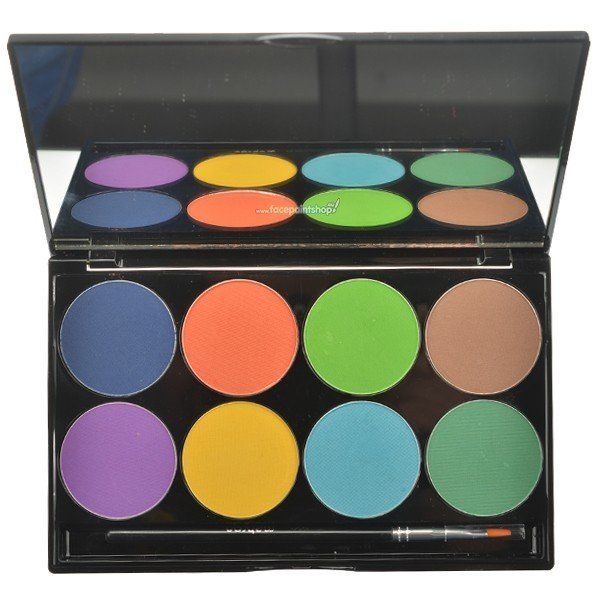 Mehron Intense Pro Pressed Pigment Palette Wind