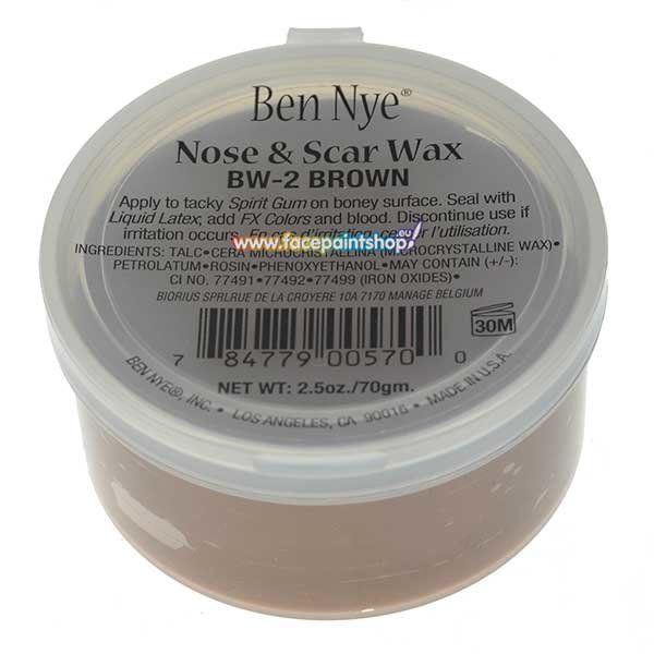 Ben Nye Nose & Scar Wax Brown 70gr