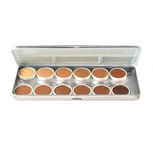 Ben Nye Matte Hd Olive Brown Palette 12 couleurs crèmes