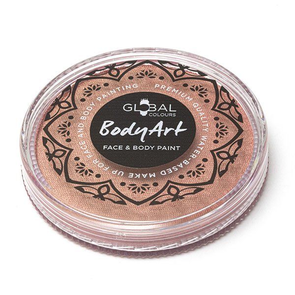 Global Face & Body Paint Metallic Rose Gold 32gr