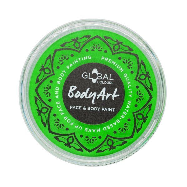 Global Face & Body Paint Neon Green 32gr