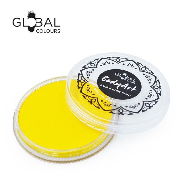 Peinture globale pour le visage et le corps Jaune 32gr