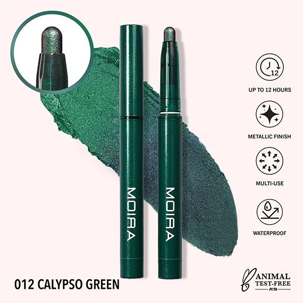 Moira Stellar Glaze Stick Shadow Calypso Green 12