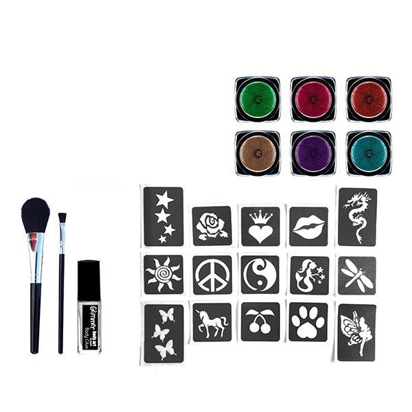 Kit de tatouage à paillettes Glimmer Party