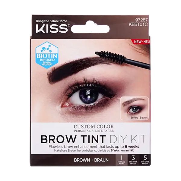 Kit de teinture pour sourcils brun