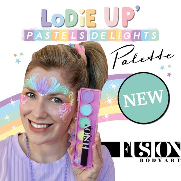 Fusion Elodie's Pastel Delights Rainbow Palette