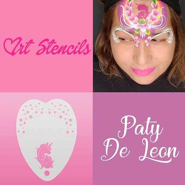 Pochoir en forme de coeur - Paty De Leon